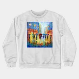 Everything smells different when it rains Crewneck Sweatshirt